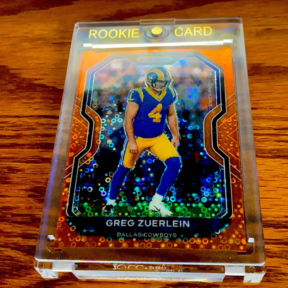 Greg zuerlein panini prizm football card